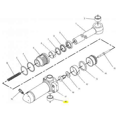 Bucsa buldoexcavator CAT 4T-7351 , 4T7351