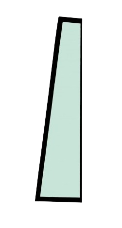 Geam Lateral Buldozer Caterpillar 264-8899