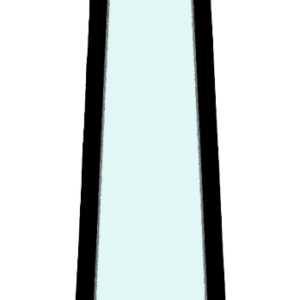 Geam Lateral Incarcator Frontal CAT 107-4602