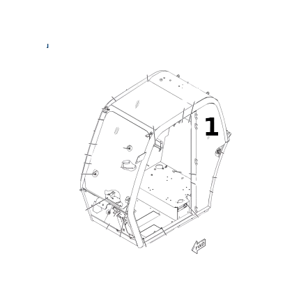 Geam Lateral Incarcator Frontal CAT 315-3751