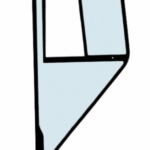 Geam Lateral Mini Excavator CAT 496-1138