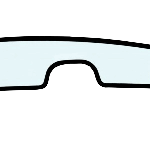 Geam Lateral Mini Excavator CAT 525-9446