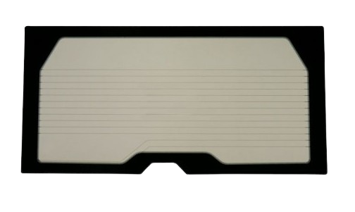 Geam Spate Incarcator Liebherr 93024327