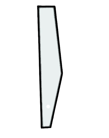 Geam Usa Incarcator Frontal CAT 185-7533