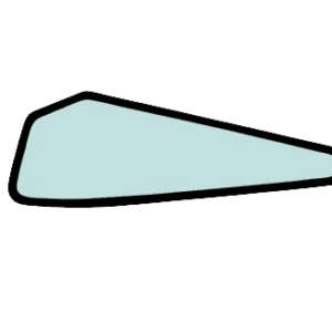 Geam Usa pentru Excavator Caterpillar 132-9450