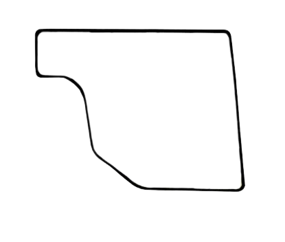 Geam Lateral Incarcator Frontal JCB 332B0408