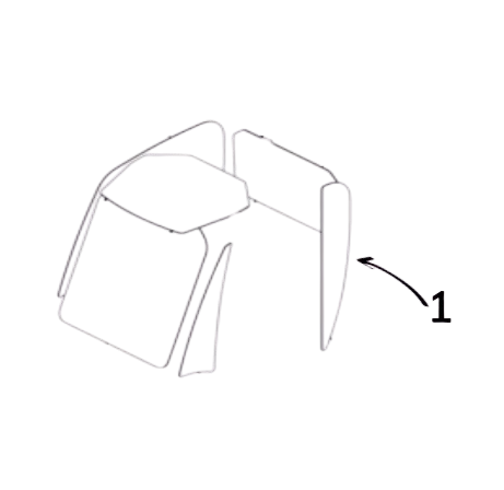 Geam Lateral Incarcator Telescopic 332U8254