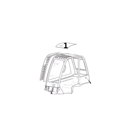 Geam Panoramic Motostivuitor JCB 82780297