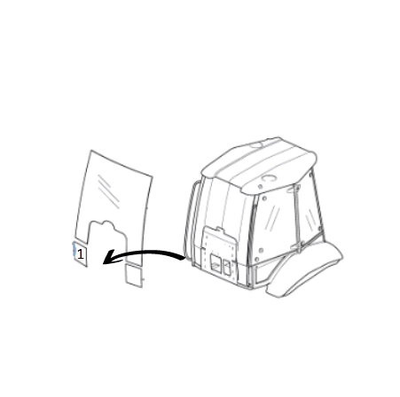 Parbriz Buldoexcavator Volvo VOE11149731