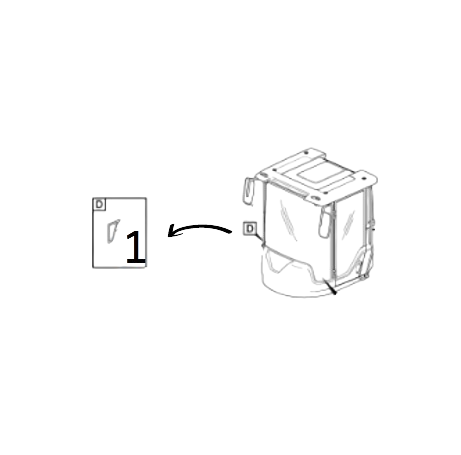 Geam Lateral Incarc. Frontal Volvo VOE11412314