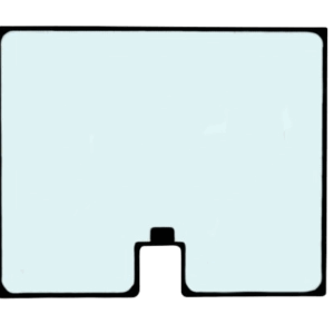 Geam Spate pentru Buldoexcavator Case 47834477