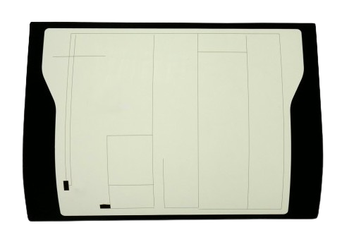 Geam Spate pentru Excavator Bobcat 7287734