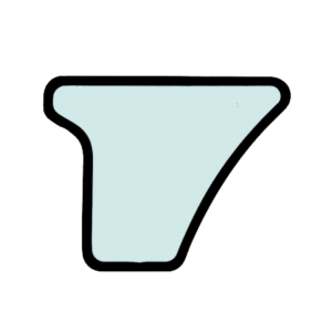 Geam Usa pentru Excavator Bobcat 7005051