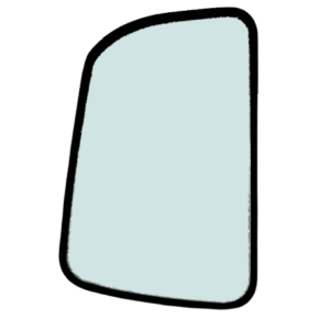 Geam Usa pentru Mini Excavator Bobcat 7114717