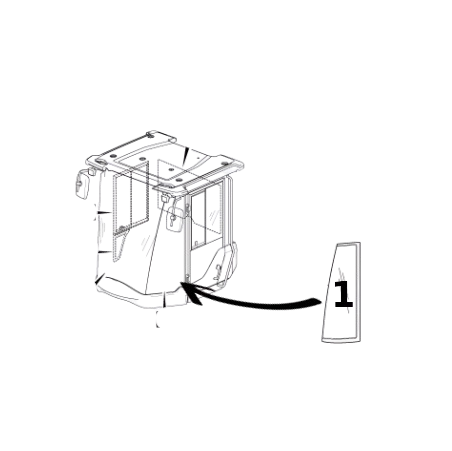 Parbriz pentru Compactor Volvo VOE12781136