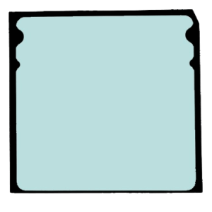 Parbriz pentru Mini Excavator Case 71ML-00920