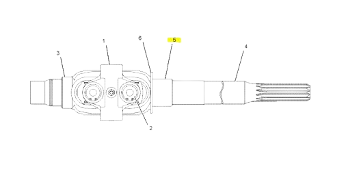 Bucsa Cardan Buldoexcavator CAT 138-8530