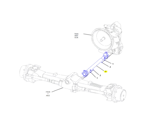 Cardan Fata Buldoexcavator CAT 138-4560