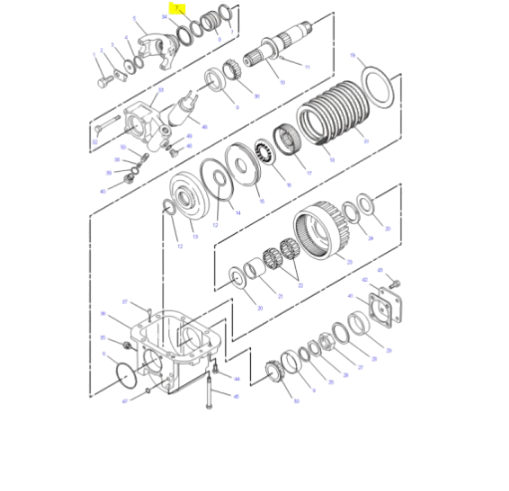 Garnitura Buldoexcavator Caterpillar 9U-8886