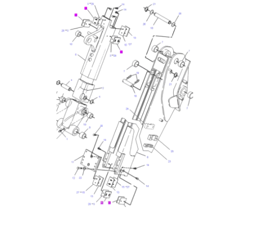 Patina Brat Buldoexcavator Caterpillar 9R8235